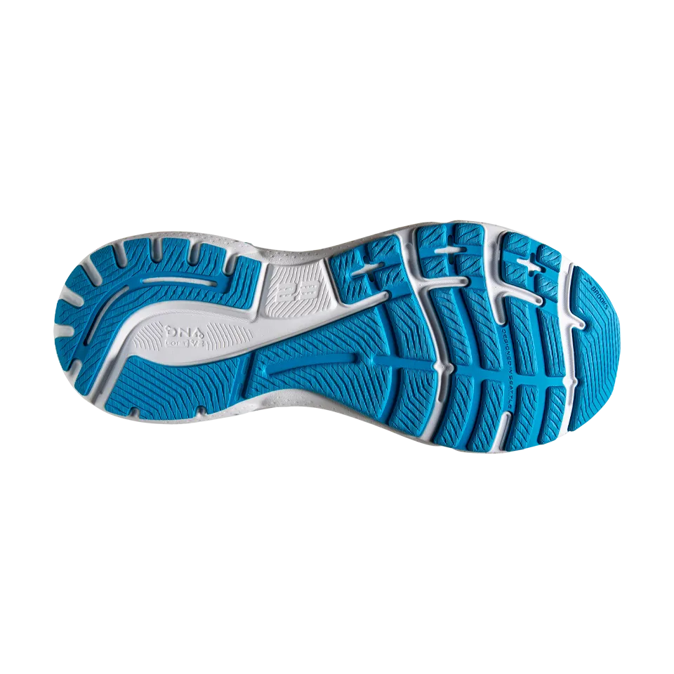 Brooks Men's Adrenaline GTS 23 D Width Black/Hawaiian Ocean/Green